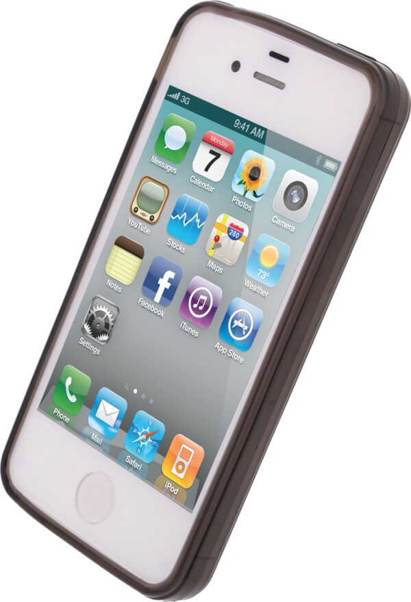 Mobilize Gelly Case Apple Iphone 4/4S Smokey Grey - Afbeelding 2