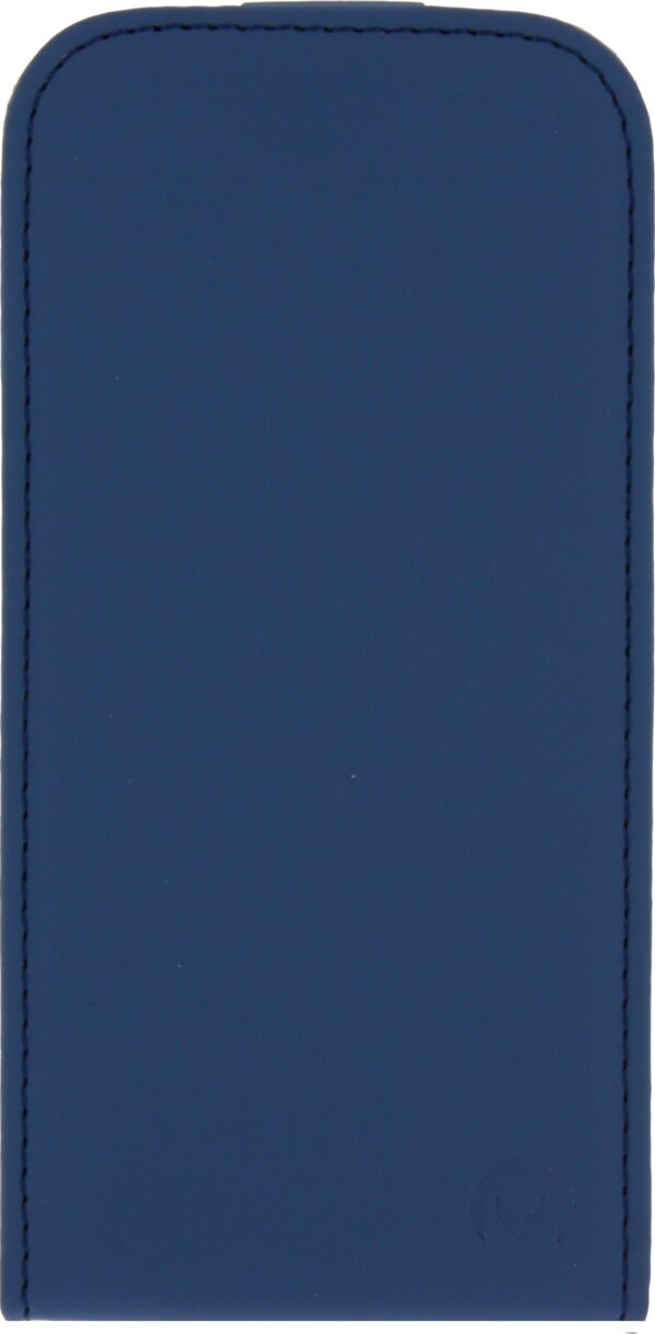 Mobilize Ultra Slim Flip Case Samsung Galaxy S4 Mini I9195 Dark Blue - Afbeelding 3
