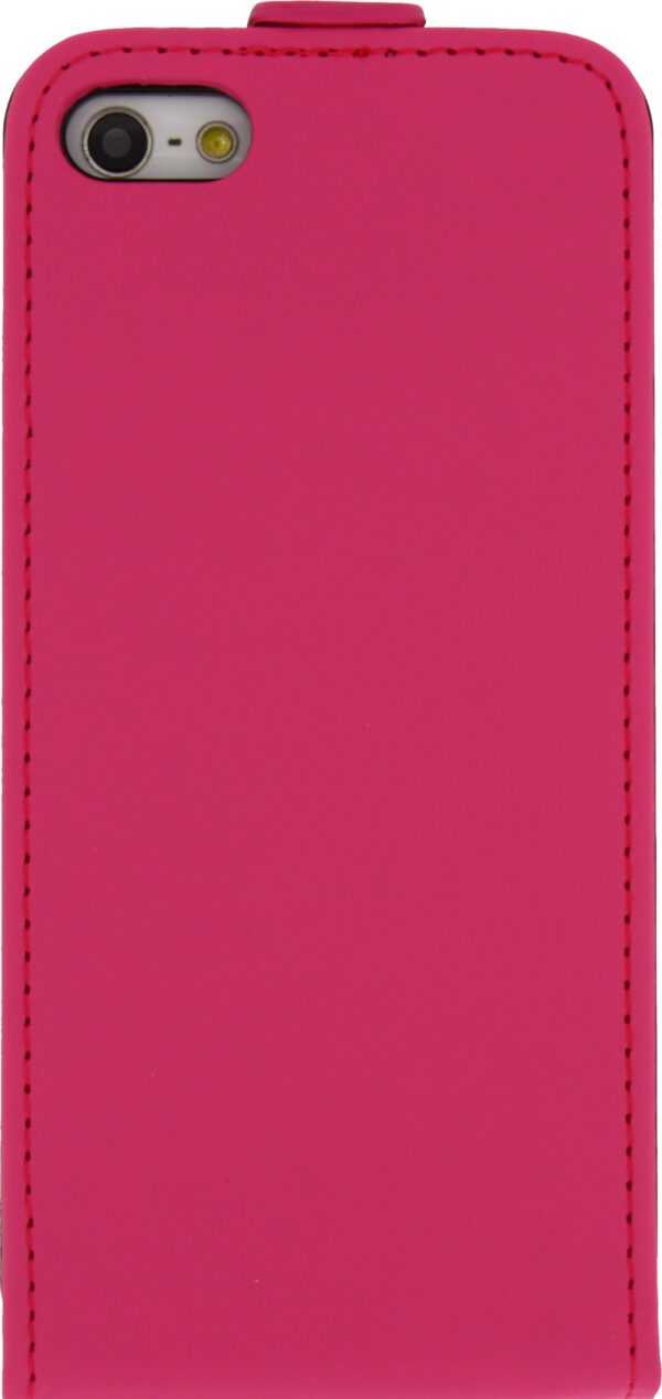 Mobilize Ultra Slim Flip Case Apple Iphone 5/5S/Se Fuchsia - Afbeelding 4