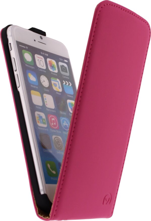 Mobilize Ultra Slim Flip Case Apple Iphone 6/6S Fuchsia - Afbeelding 2