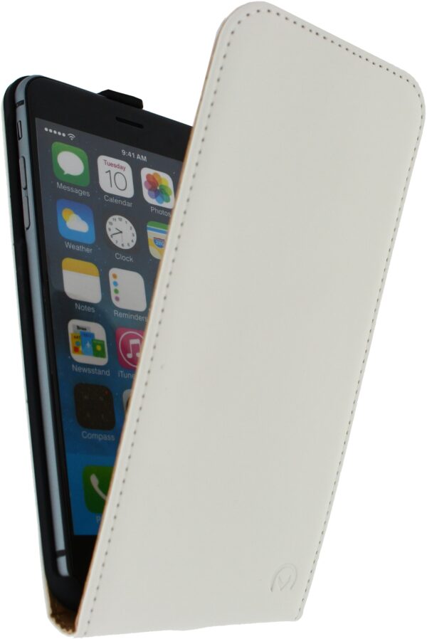 Mobilize Ultra Slim Flip Case Apple Iphone 6 Plus/6S Plus White - Afbeelding 3