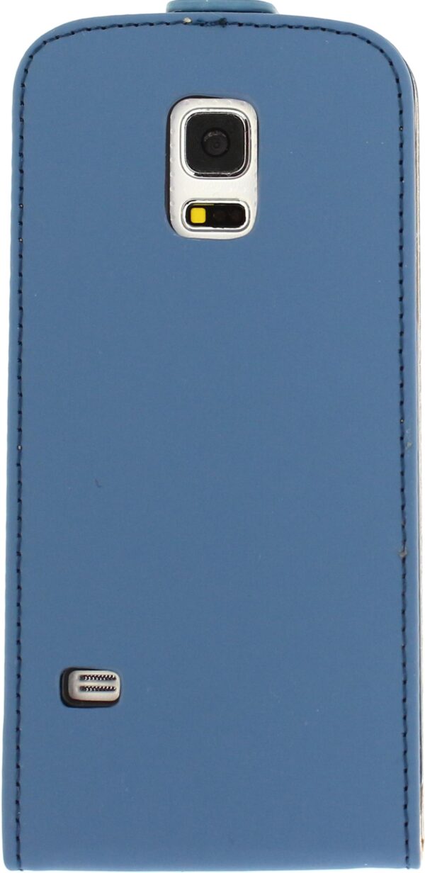 Mobilize Ultra Slim Flip Case Samsung Galaxy S5 Mini Dark Blue - Afbeelding 4