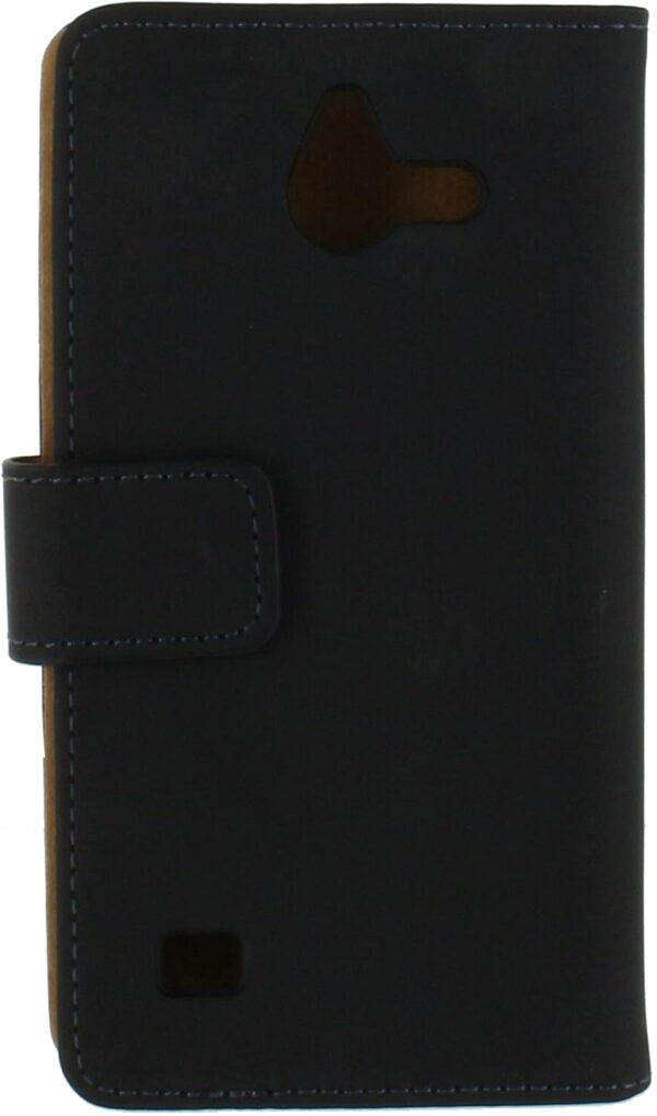 Mobilize Slim Wallet Book Case Huawei Ascend Y550 Black - Afbeelding 2