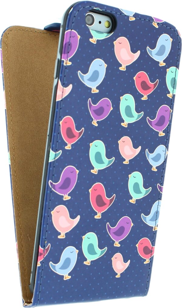 Mobilize Ultra Slim Flip Case Apple Iphone 6 Plus/6S Plus Birdy - Afbeelding 2