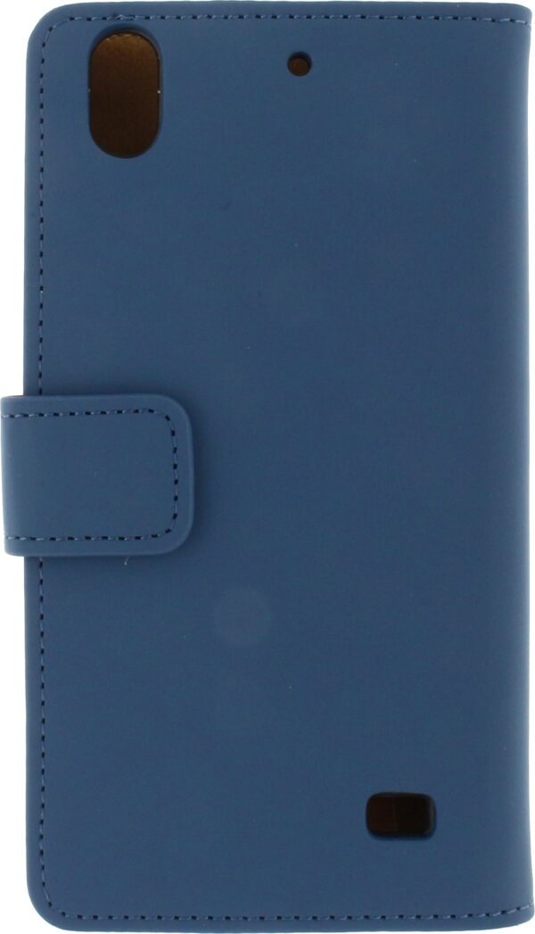 Mobilize Slim Wallet Book Case Huawei Ascend G620S Blue - Afbeelding 2