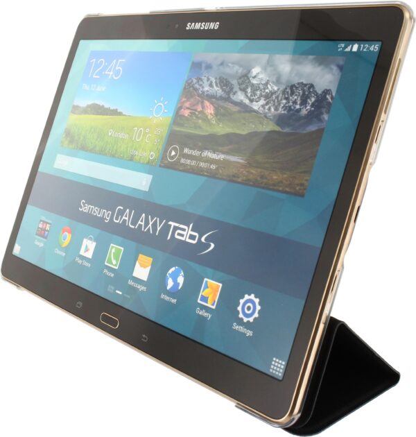Mobilize Tri-Fold Case Samsung Galaxy Tab S 10.5 Matt Black - Afbeelding 3