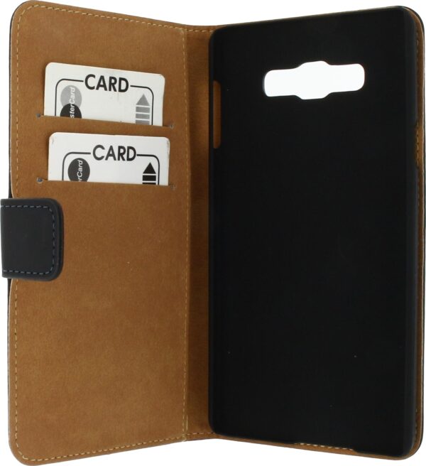 Mobilize Slim Wallet Book Case Samsung Galaxy A7 Black - Afbeelding 3