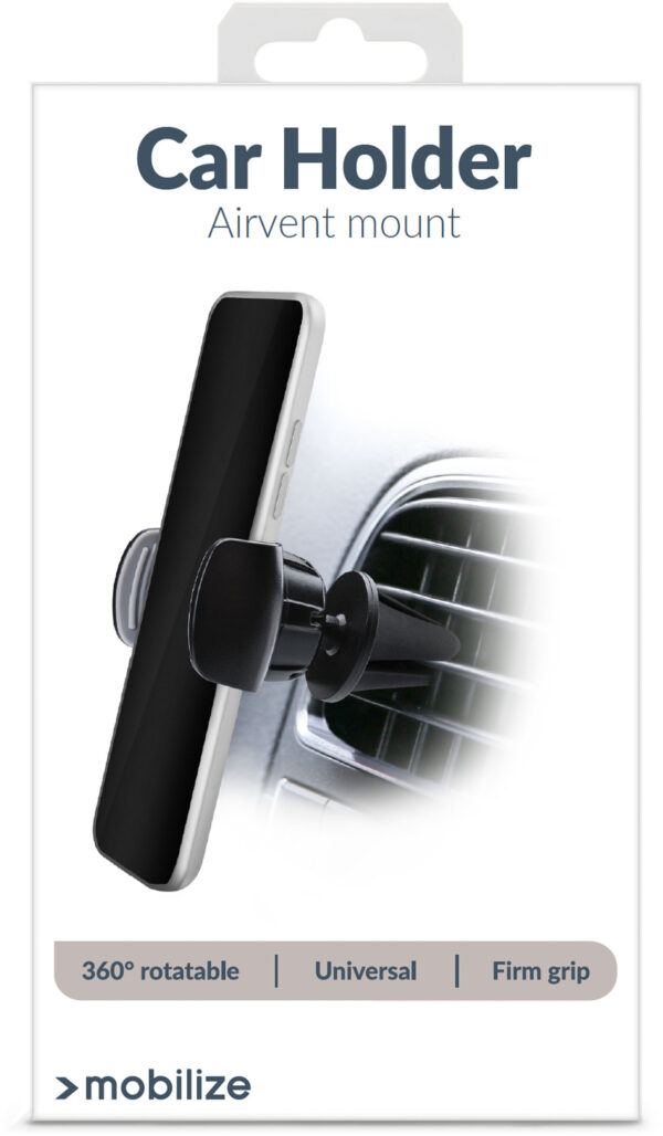 Mobilize Universal Car Holder Air Vent Black - Afbeelding 9