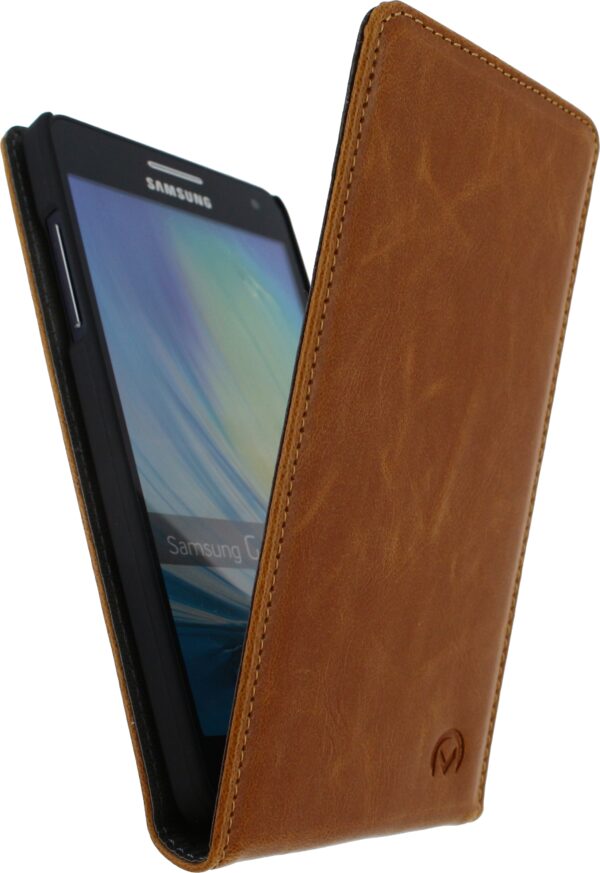 Mobilize Premium Magnet Flip Case Samsung Galaxy A5 Brown - Afbeelding 2
