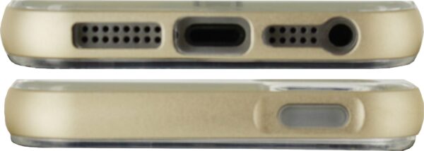 Mobilize Gelly+ Case Apple Iphone 5/5S/Se Clear/Champagne - Afbeelding 4