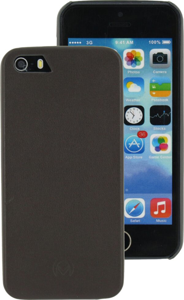 Mobilize Slim Leather Case Apple Iphone 5/5S/Se Grey