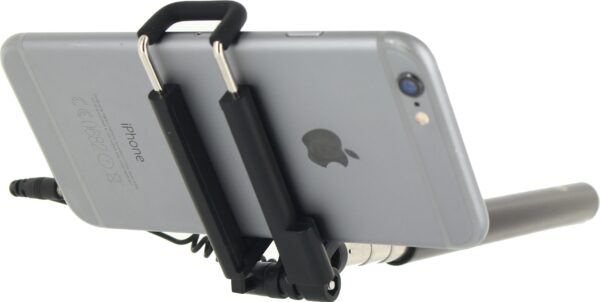 Mobilize Wired Selfie Stick Black - Afbeelding 3
