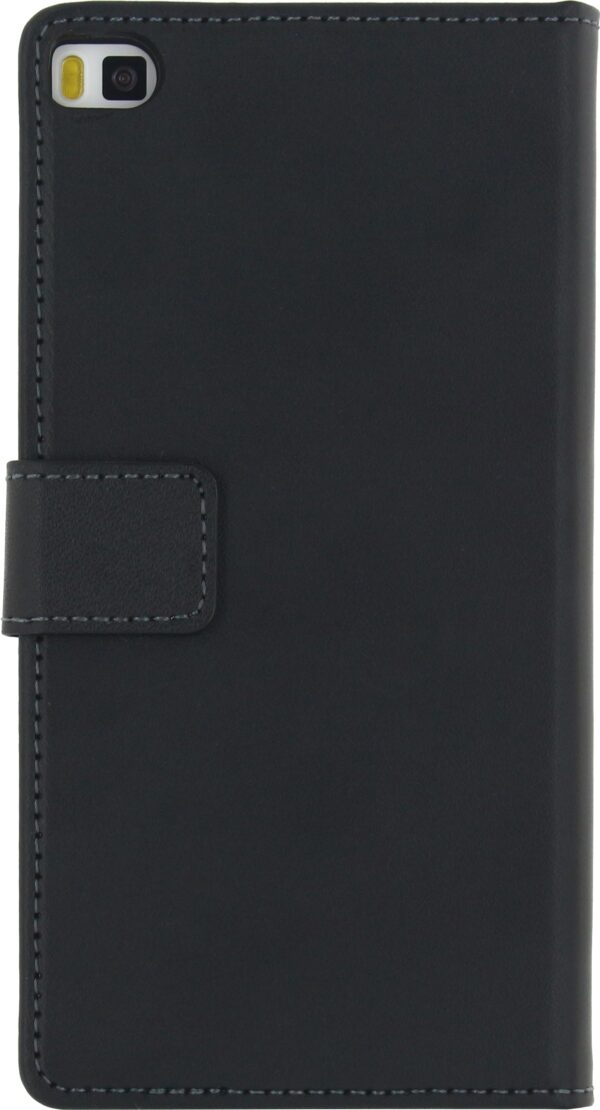 Mobilize Classic Wallet Book Case Huawei P8 Black - Afbeelding 2