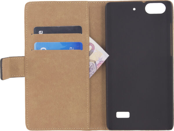 Mobilize Classic Wallet Book Case Huawei G Play Mini Black - Afbeelding 3