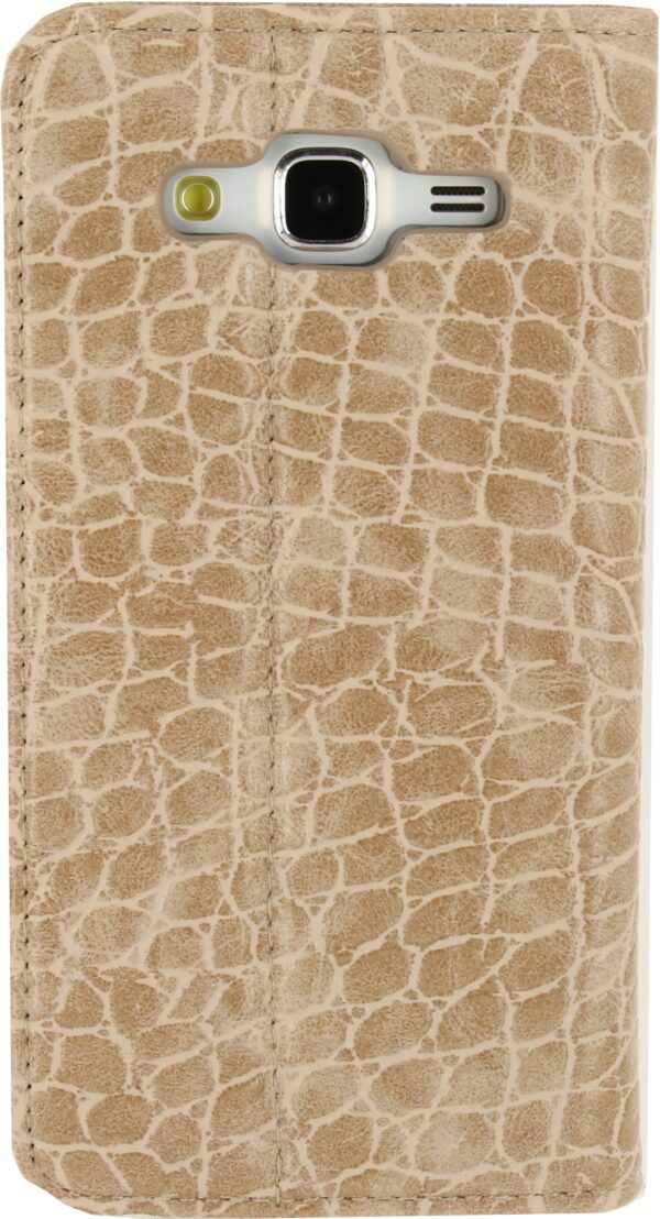 Mobilize Premium Book Case Samsung Galaxy J5 Alligator Peanut Brown - Afbeelding 2
