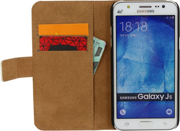Mobilize Classic Wallet Book Case Samsung Galaxy J5 White - Afbeelding 3