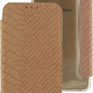 Mobilize Slim Booklet Samsung Galaxy S7 Soft Snake Creamy Rose