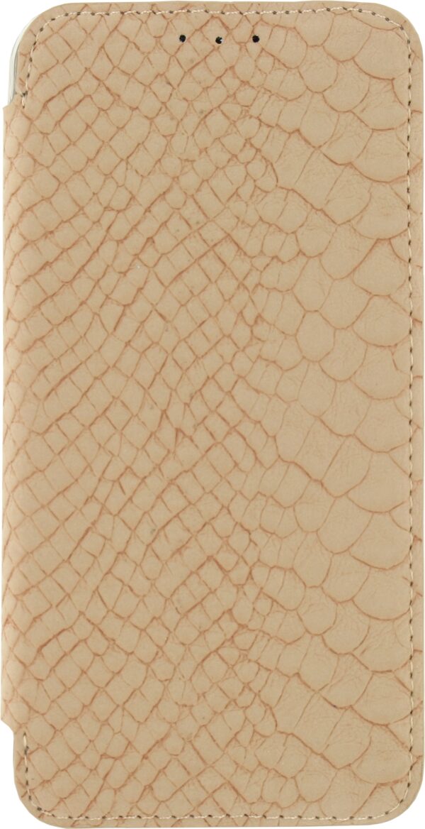 Mobilize Slim Booklet Samsung Galaxy S6 Soft Snake Creamy Rose - Afbeelding 2