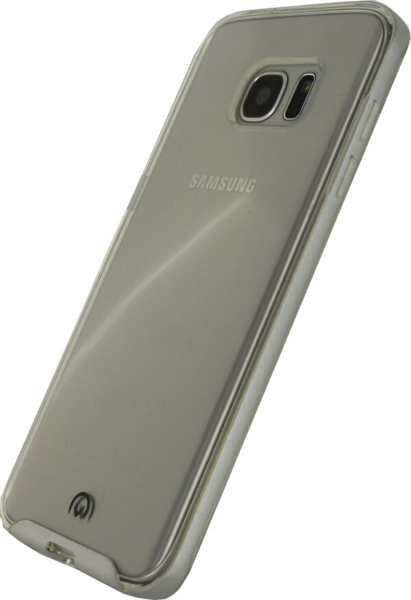 Mobilize Gelly+ Case Samsung Galaxy S7 Edge Clear/Silver - Afbeelding 2