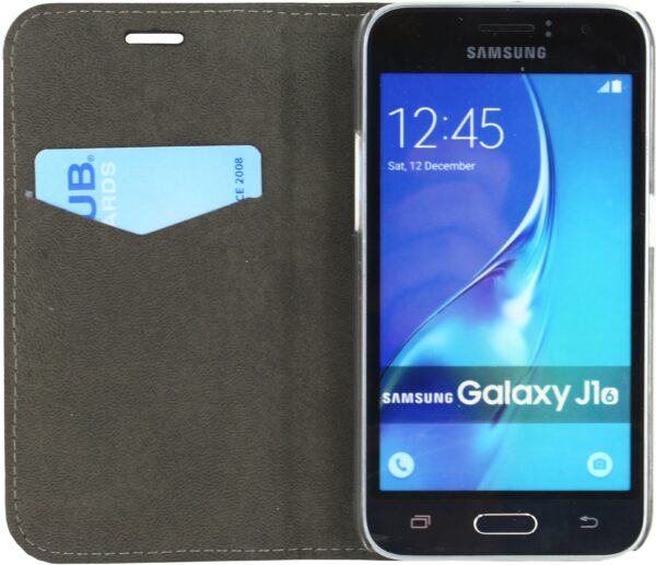 Mobilize Premium Magnet Book Case Samsung Galaxy J1 2016 Black - Afbeelding 3