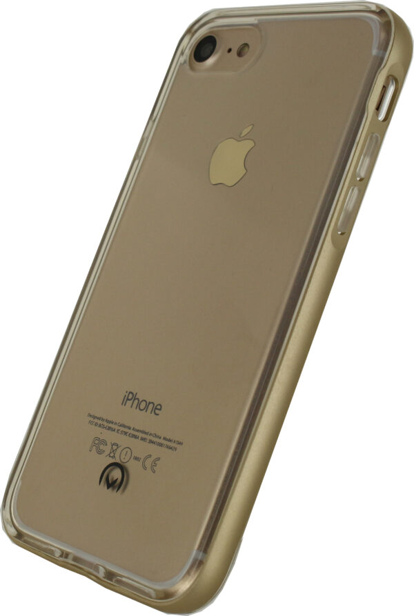 Mobilize Gelly+ Case Apple Iphone 7/8/Se (2020/2022) Clear/Champagne - Afbeelding 2