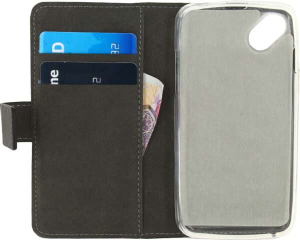 Mobilize Classic Gelly Wallet Book Case Wiko Sunny Black - Afbeelding 3