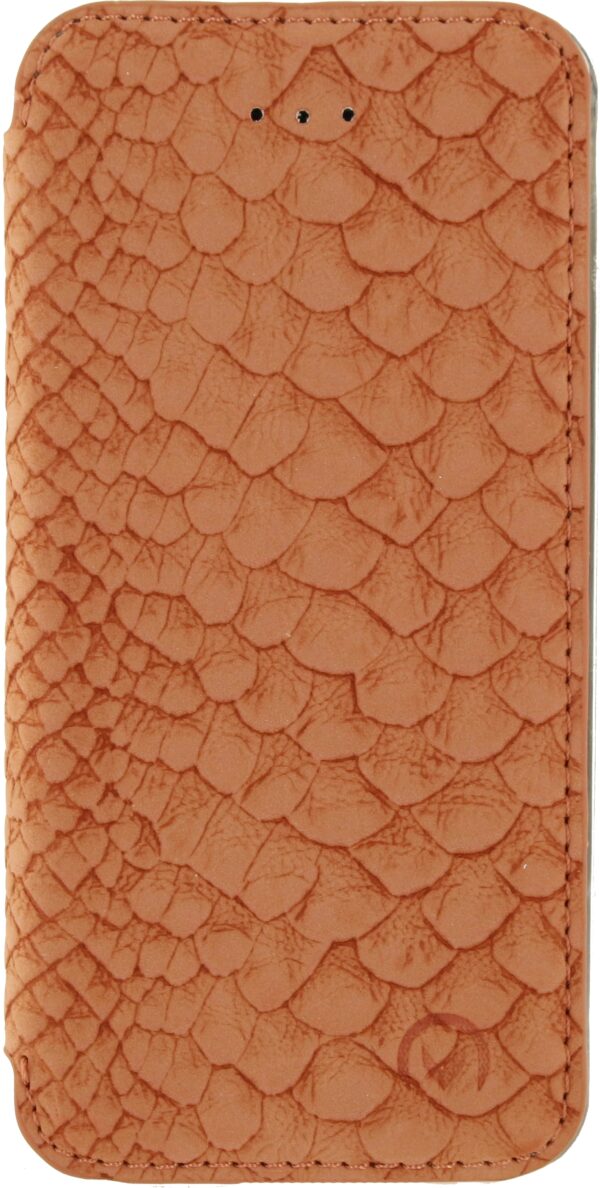 Mobilize Slim Gelly Booklet Apple Iphone 5/5S/Se Soft Snake Apricot - Afbeelding 2