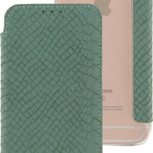 Mobilize Slim Gelly Booklet Apple Iphone 6/6S Soft Snake Wild Moss