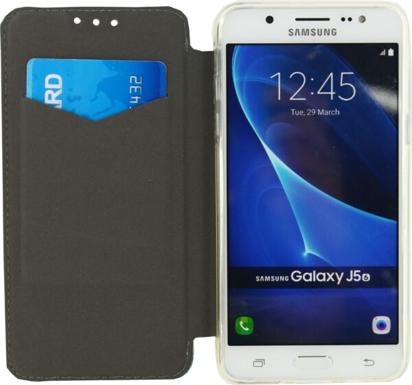 Mobilize Slim Gelly Booklet Samsung Galaxy J5 2016 Soft Snake Apricot - Afbeelding 4