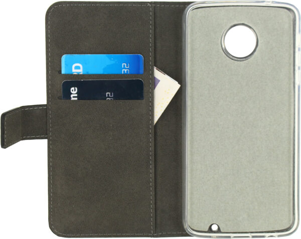 Mobilize Classic Gelly Wallet Book Case Motorola Moto Z Play Black - Afbeelding 3