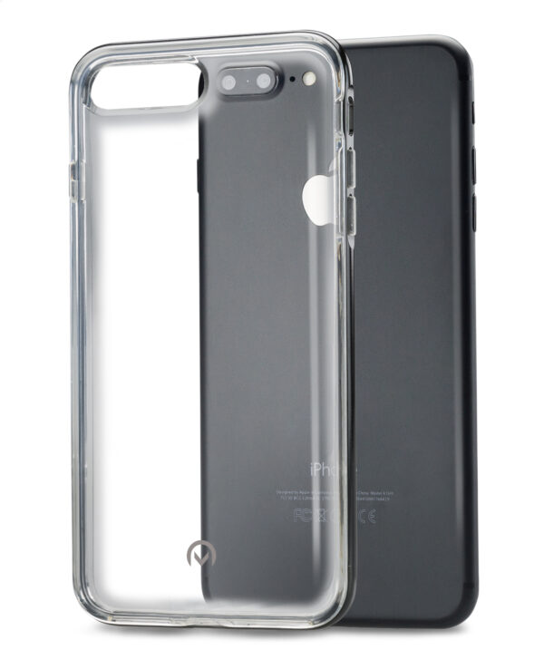 Mobilize Gelly+ Case Apple Iphone 7 Plus/8 Plus Clear/Jet Black