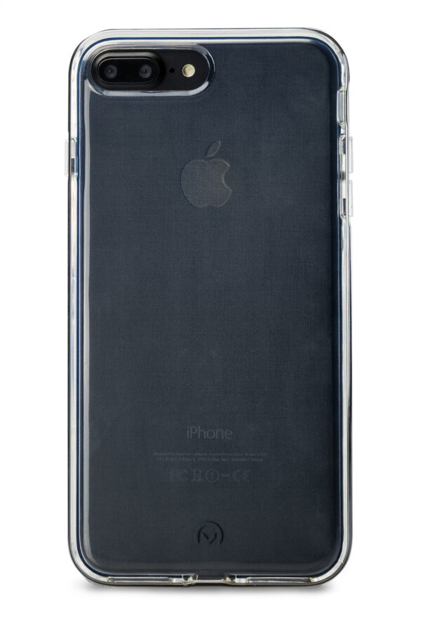 Mobilize Gelly+ Case Apple Iphone 7 Plus/8 Plus Clear/Jet Black - Afbeelding 2