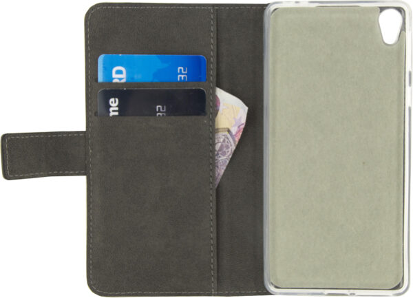 Mobilize Classic Gelly Wallet Book Case Sony Xperia E5 Black - Afbeelding 3