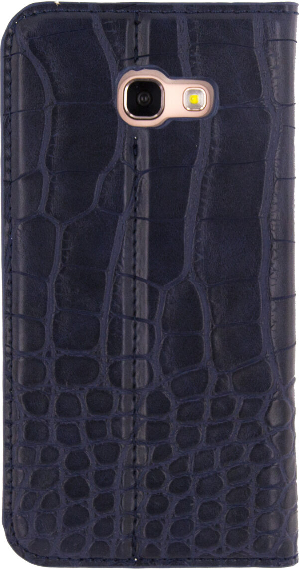 Mobilize Premium Gelly Book Case Samsung Galaxy A3 2017 Alligator Indigo Blue - Afbeelding 2