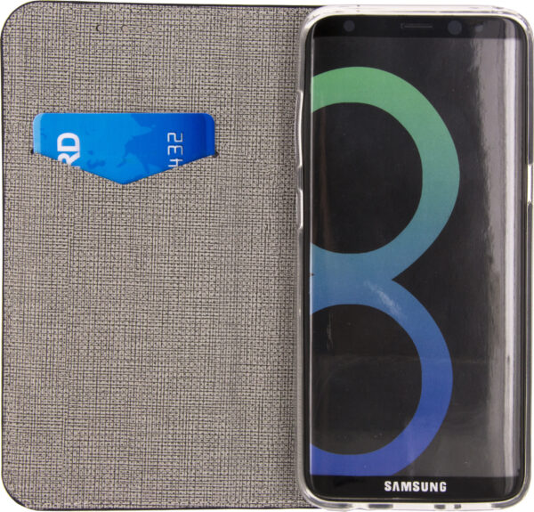 Mobilize Premium Gelly Book Case Samsung Galaxy S8 Alligator Midnight Black - Afbeelding 3