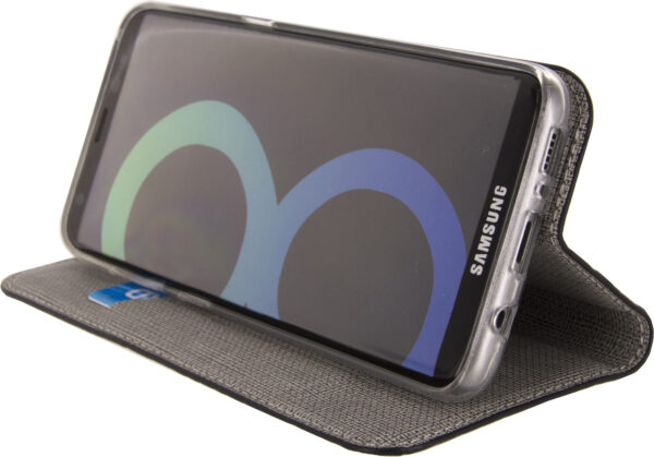 Mobilize Premium Gelly Book Case Samsung Galaxy S8 Alligator Midnight Black - Afbeelding 4