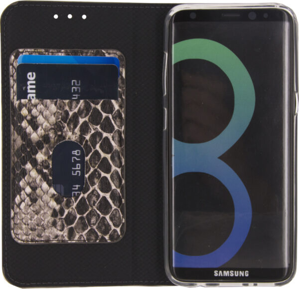 Mobilize Special Premium Gelly Book Case Samsung Galaxy S8 Snake Brown - Afbeelding 3