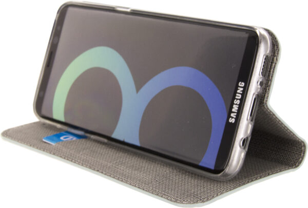 Mobilize Premium Gelly Book Case Samsung Galaxy S8+ Alligator Mystic Blue - Afbeelding 4