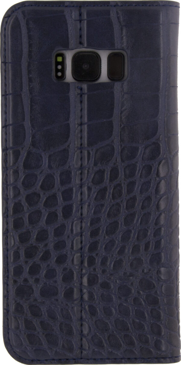 Mobilize Premium Gelly Book Case Samsung Galaxy S8+ Alligator Indigo Blue - Afbeelding 2