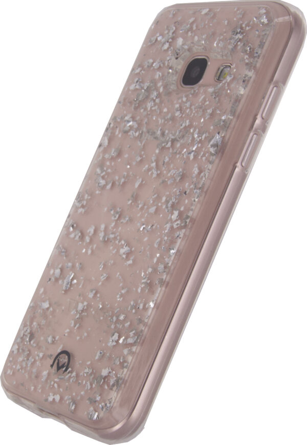 Mobilize Shimmer Case Samsung Galaxy A3 2017 Silver Glitter - Afbeelding 2
