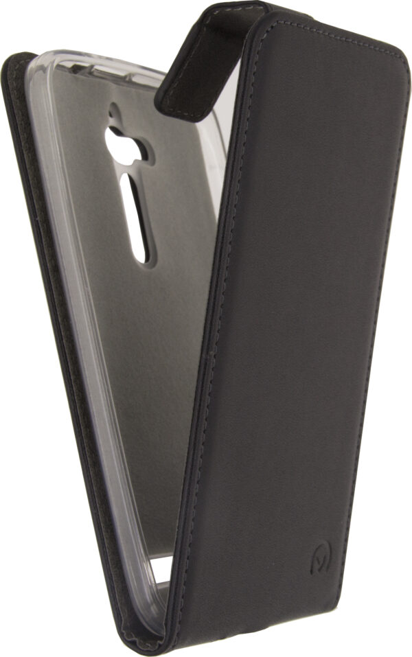 Mobilize Classic Gelly Flip Case Asus Zenfone Go Black - Afbeelding 2