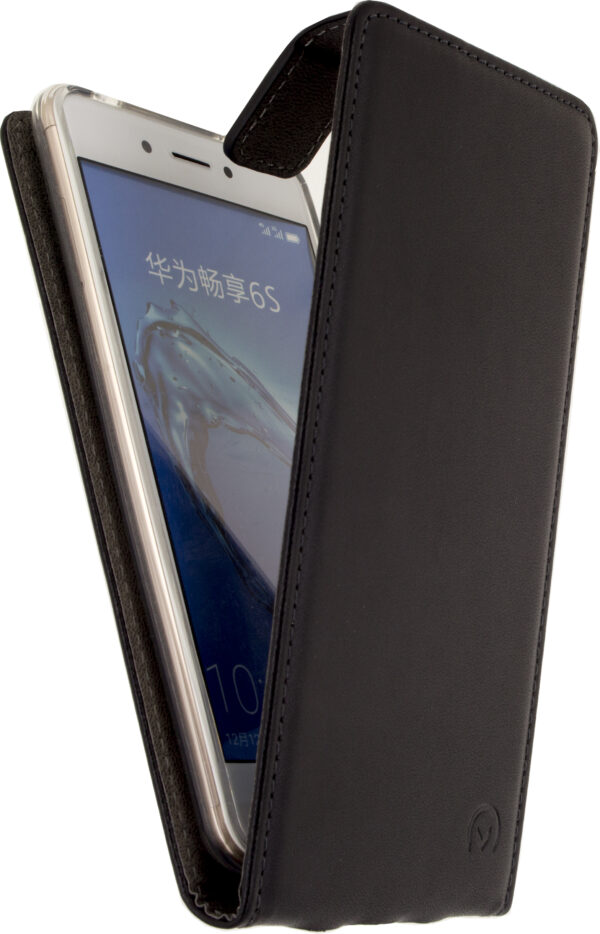 Mobilize Classic Gelly Flip Case Honor 6C Black - Afbeelding 2