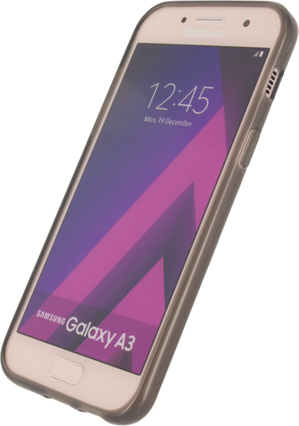Mobilize Gelly Case Samsung Galaxy A3 2017 Smokey Grey - Afbeelding 2