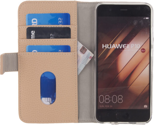 Mobilize Elite Gelly Wallet Book Case Huawei P10 Sand - Afbeelding 3