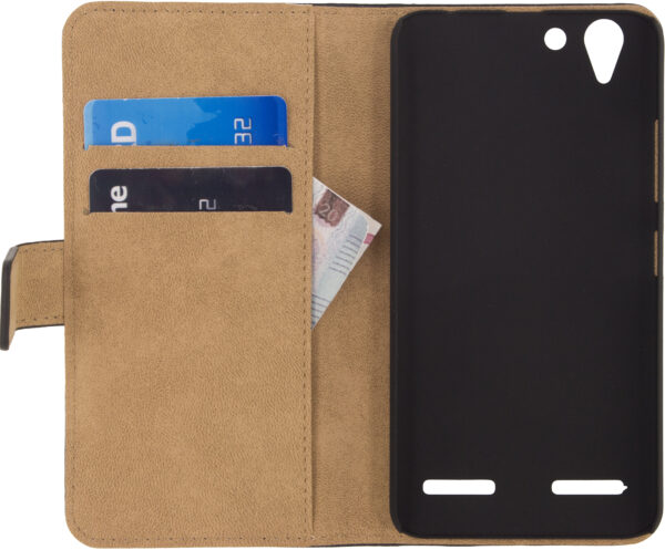 Mobilize Classic Wallet Book Case Lenovo K5 Black - Afbeelding 3