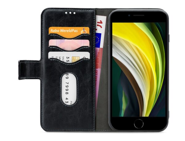 Mobilize 2In1 Gelly Wallet Case Apple Iphone 7/8/Se (2020/2022) Black - Afbeelding 3
