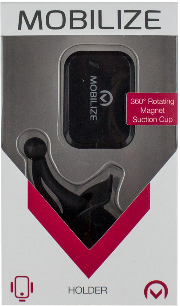 Mobilize Universal Magnet Windshield & Dashmount Car Holder Black - Afbeelding 5
