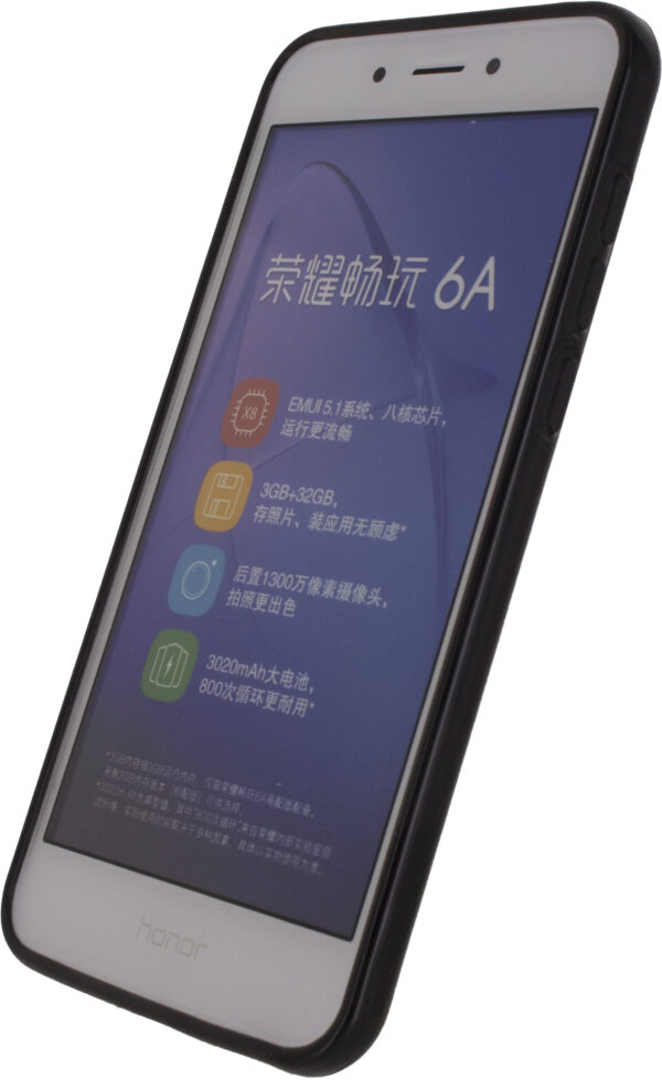 Mobilize Gelly Case Honor 6A Black - Afbeelding 2