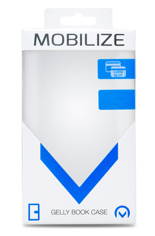 Mobilize Classic Gelly Wallet Book Case Motorola Moto E4 Plus Black - Afbeelding 4