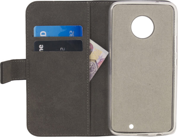 Mobilize Classic Gelly Wallet Book Case Motorola Moto X4 Black - Afbeelding 3